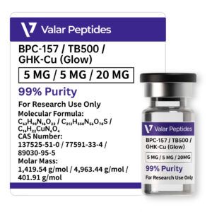 BPC-157 / TB-500 / GHK-Cu (Glow) 30mg