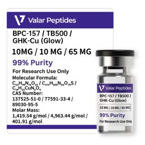BPC-157 / TB-500 / GHK-Cu (Glow) 85mg