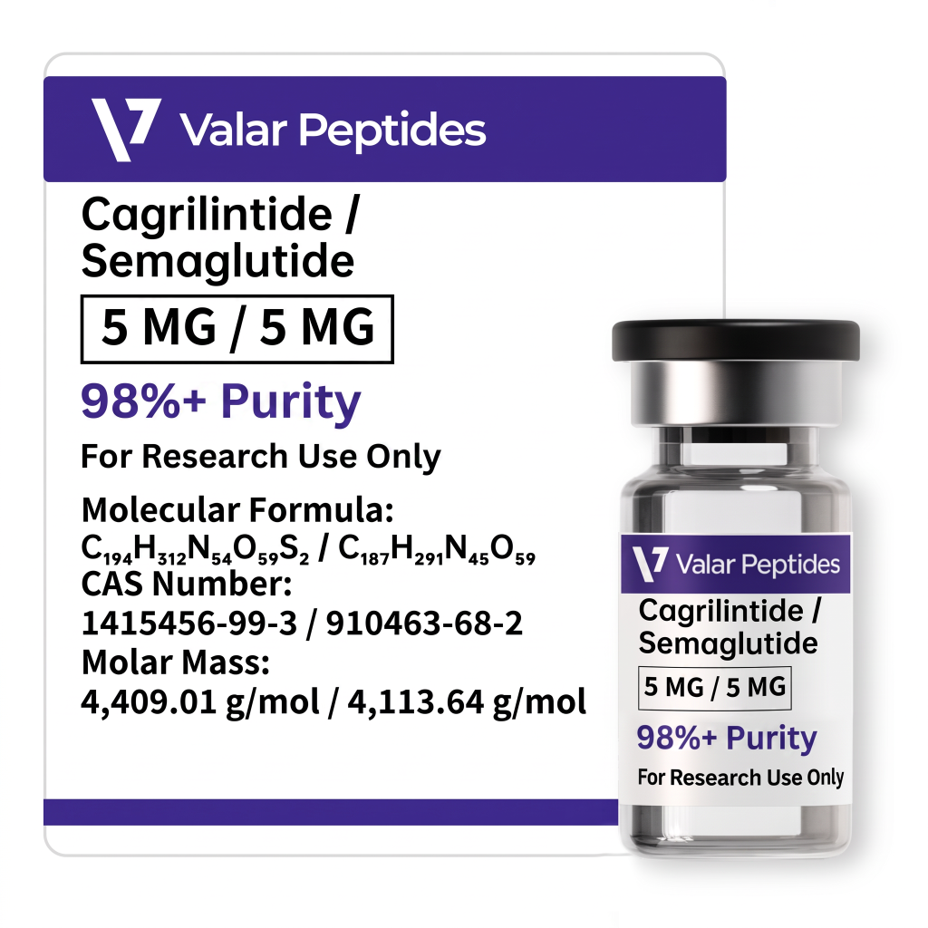 CagriSema: Cagrilintide / Semaglutide Blend (5mg / 5mg)