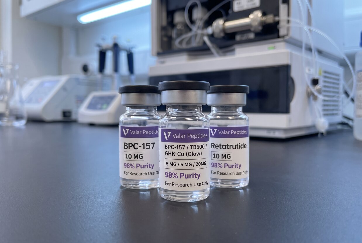 Valar Peptides analytical testing